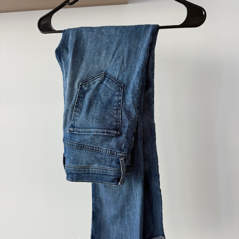 Mother High-waisted Ankle Jeans